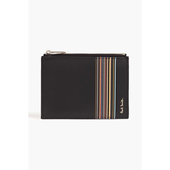Rare NWT $250 Paul Smith Leather Zip Card Wallet. Made in Italy. - Picture 1 of 4